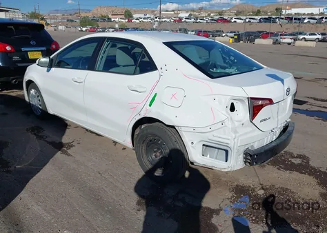 2017 Toyota Corolla Le from USA, damaged, VIN 2T1BURHE3HC762032